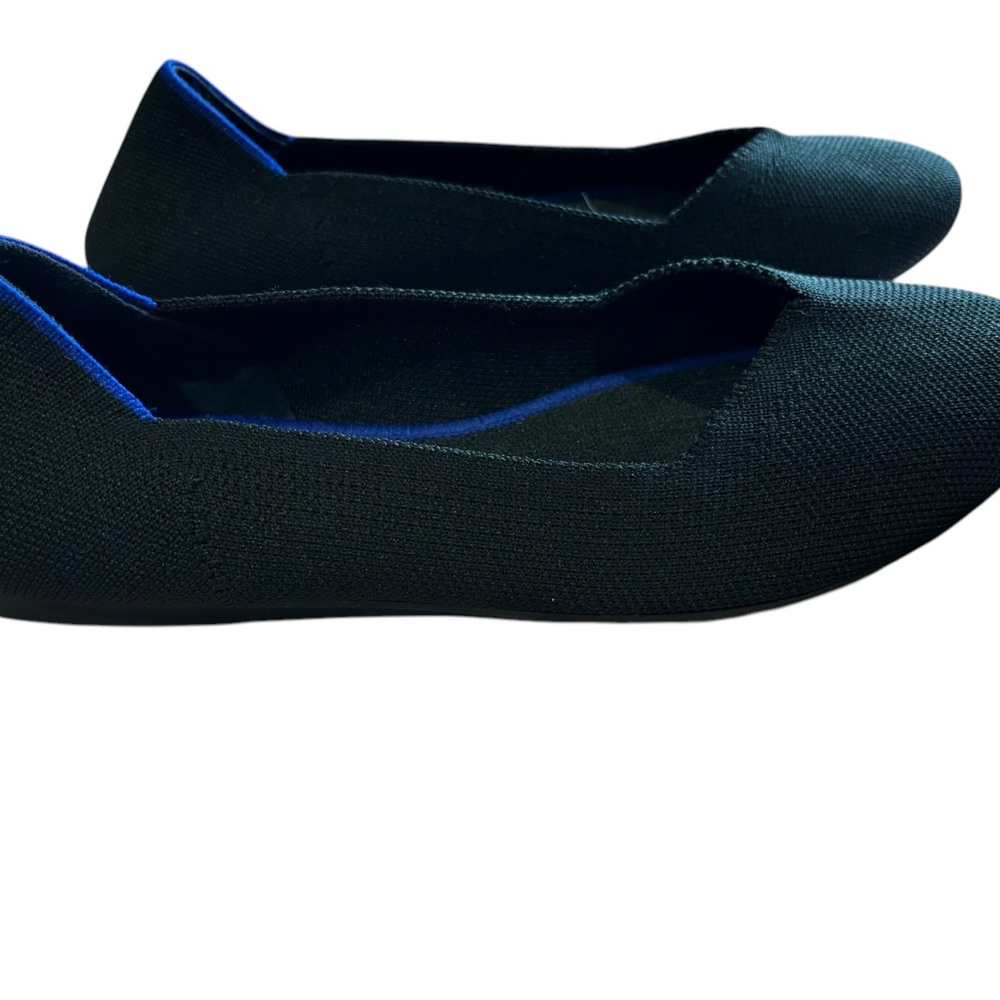 Rothy's Women’s Black Ballet‎ Round Toe Classic Flat Shoe Size 6 1/2 - Picture 3 of 9